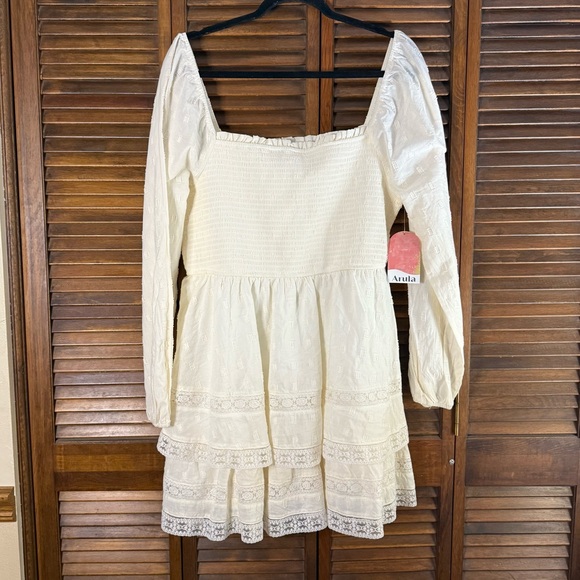 navy shirt dress Cotton Mini Formal Gowns For Tweens Style:EP00461DN Asymmetrical Hems